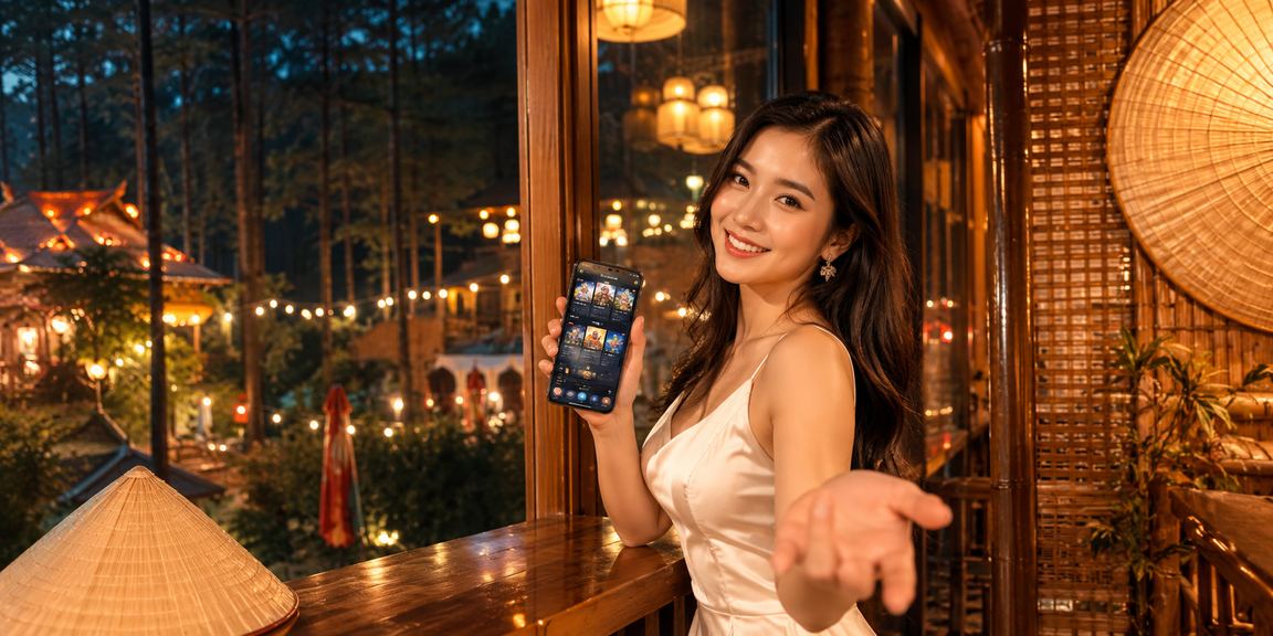 Người dùng Đà Lạt trải nghiệm nền tảng xsqnam trên thiết bị di động buổi tối