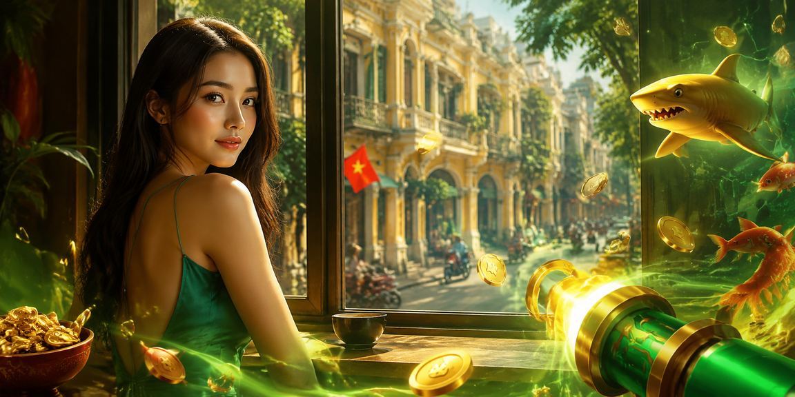 Người chơi game bắn cá tại TP. Hồ Chí Minh ngồi uống cà phê, tay cầm điện thoại mở xsqnam