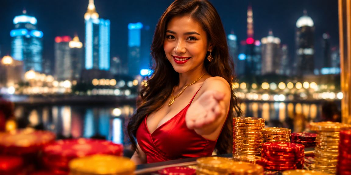 Màn hình đăng nhập xsqnam tại trung tâm thành phố Hồ Chí Minh về đêm với ánh đèn neon rực rỡ